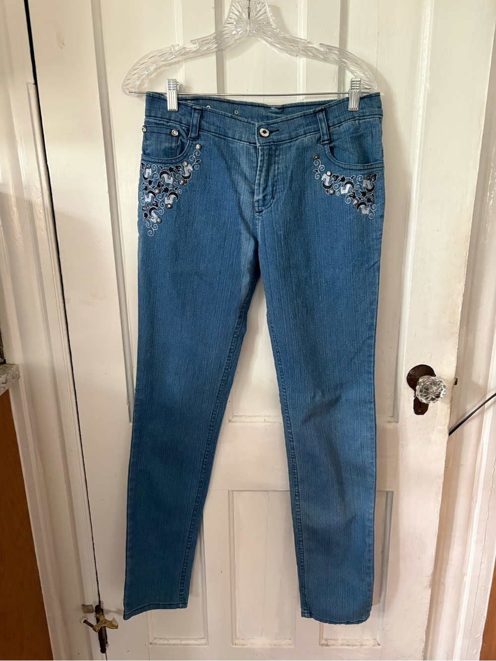 NWOT Embellished Blue Women’s Jeans - Stylish